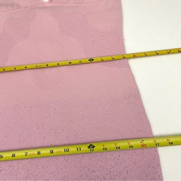 Voight Made In Heaven Pink Gradient Midi Dress Size 2X - Picture 7 of 10